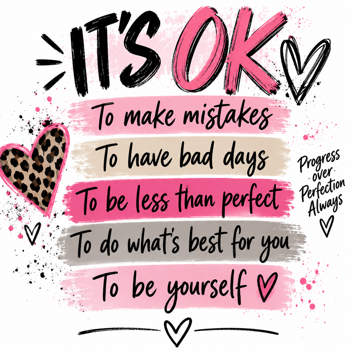It's Okay... Even When You Don't Feel Like Yourself