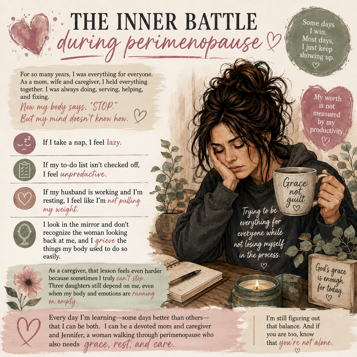 The Inner Struggle of Perimenopause
