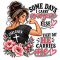 Some Days I Carry Everyone Else Sticker